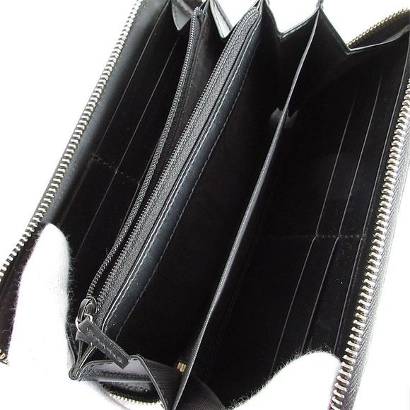 Gucci Round Zipper Long Wallet Guccissima 388680 - Picture 7 of 10